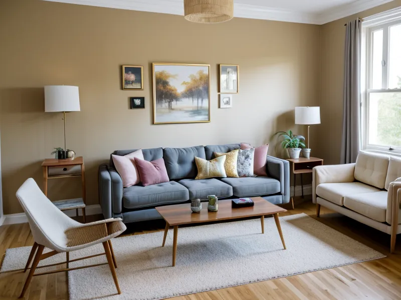 Comparación entre organización caótica y maletín profesional de materiales para decoradores