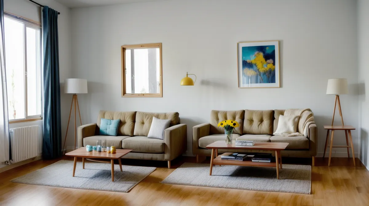 Mejores tipos de iluminación de interiores para salas y comedores pequeños